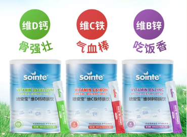 好营养 促成长| Sointe培安宝®液态钙铁锌重磅上市